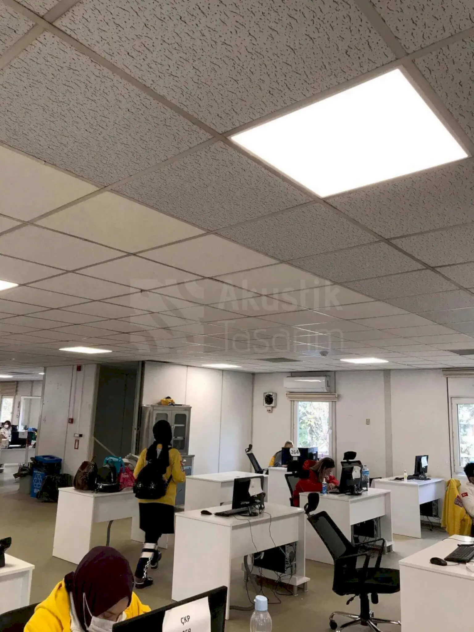 Akustik Tavan Uygulaması