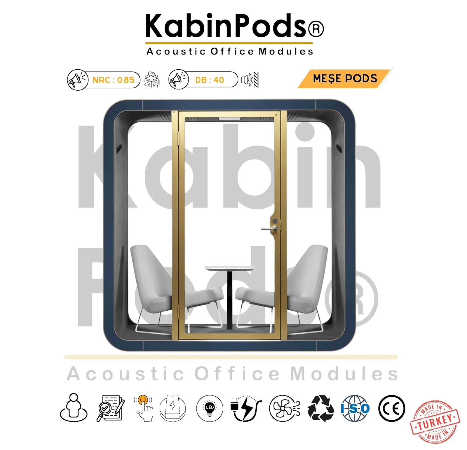 Akustik Toplantı Kabini