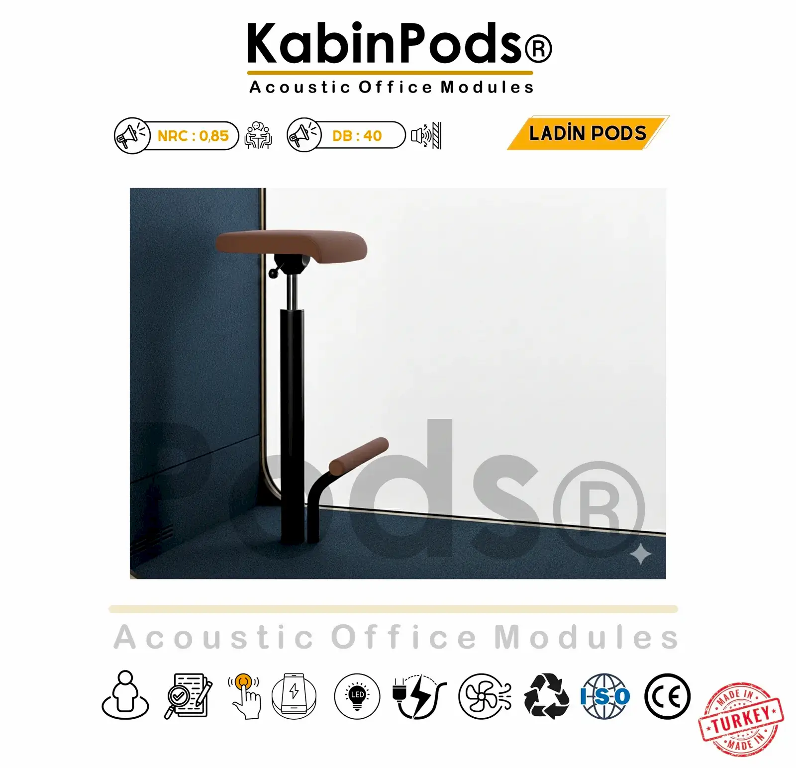 Akustik Kabin Koltuğu