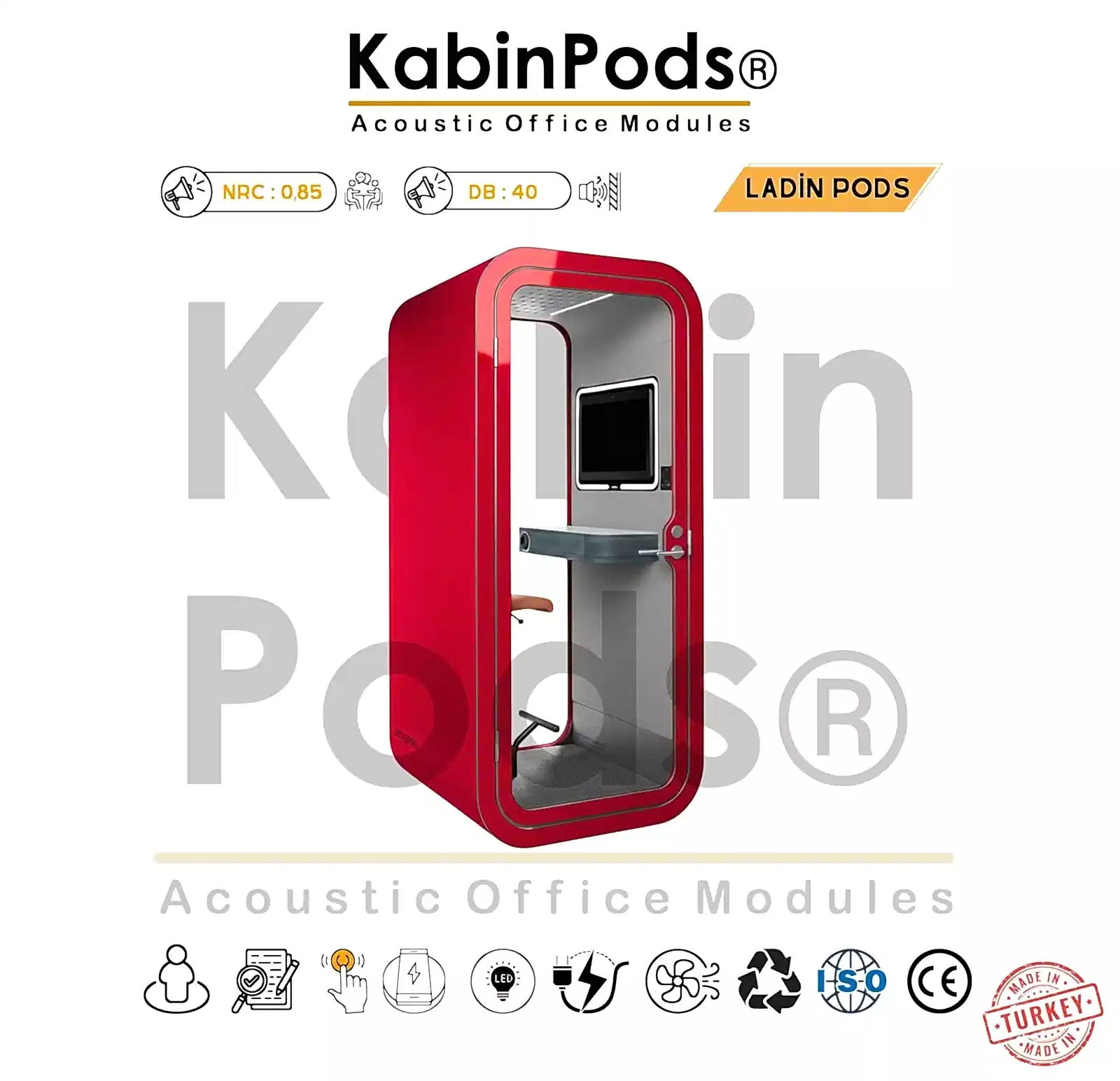 Akustik Kabin ve Toplantı Kabinleri